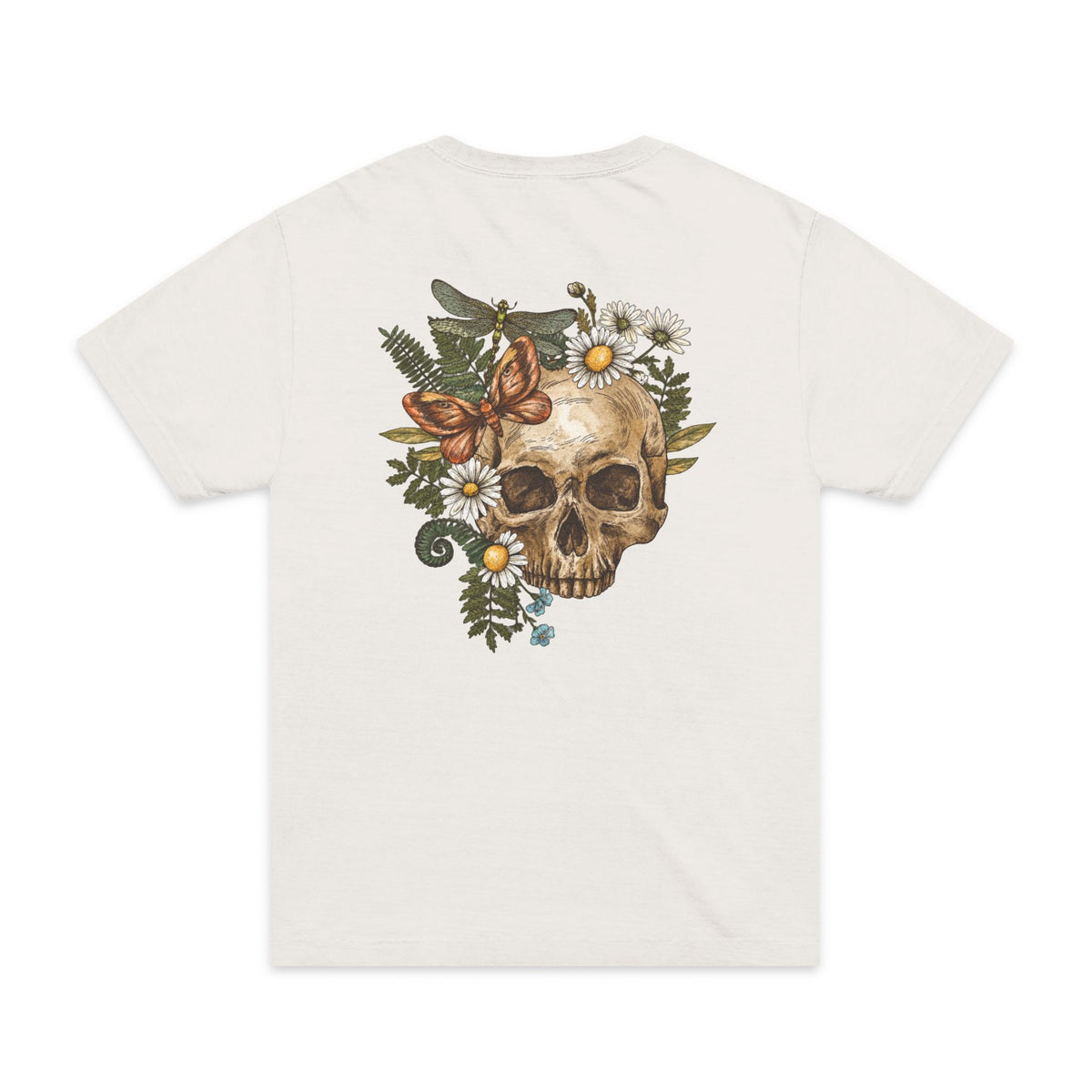 Skull & Daisies Graphic T-Shirt