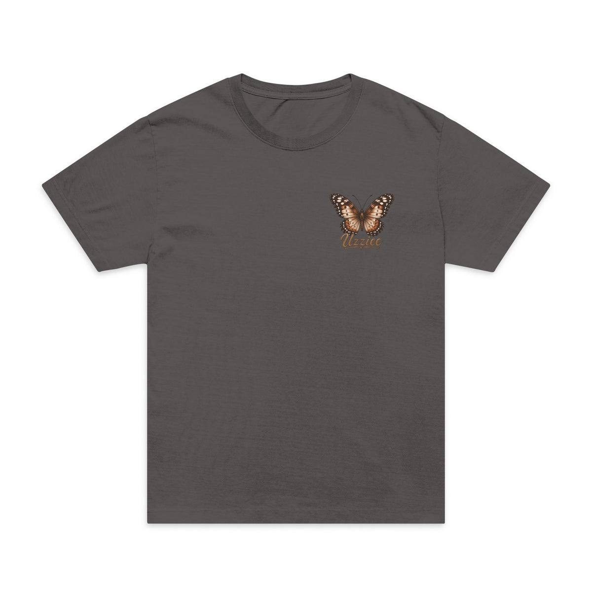 Butterfly Moon T-Shirt — Vintage Floral Mountain Graphic